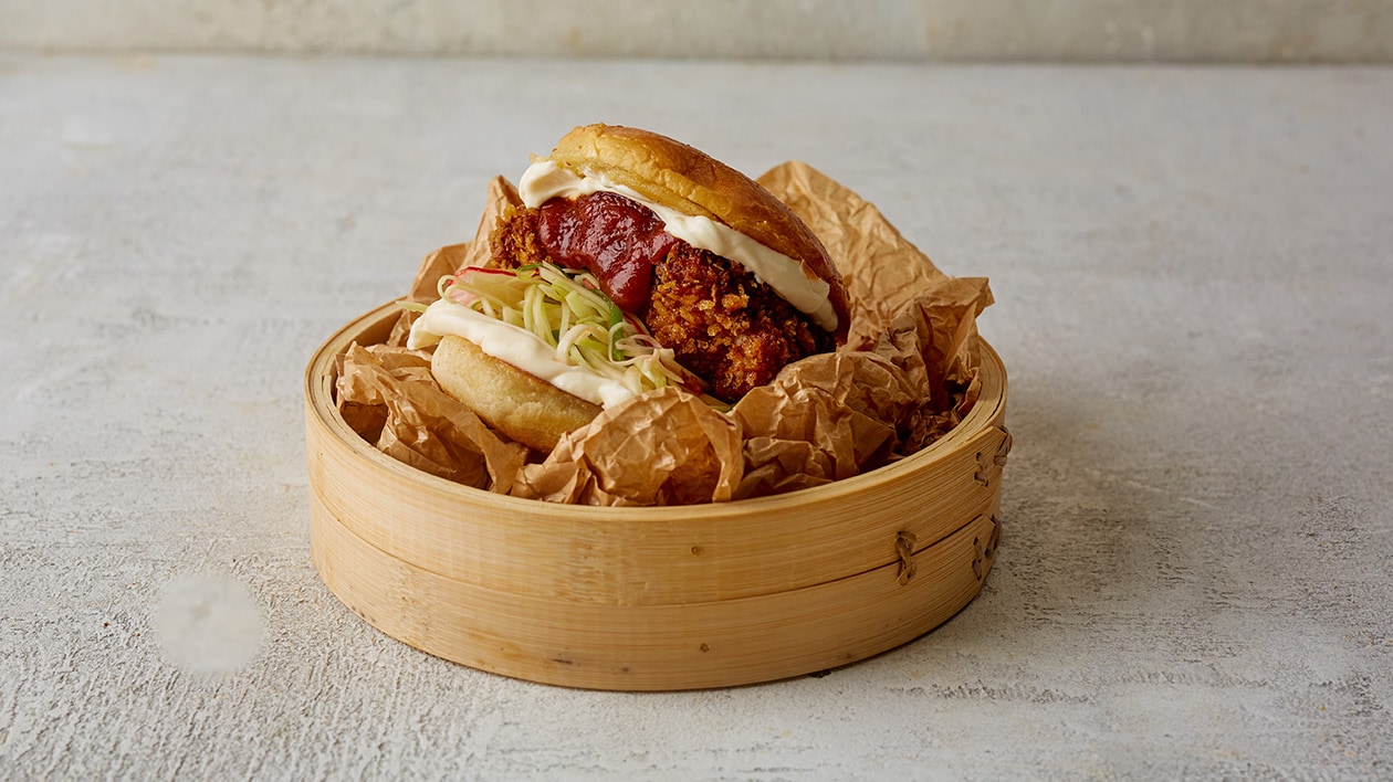 Chicken Katsu burger – - Opskrift