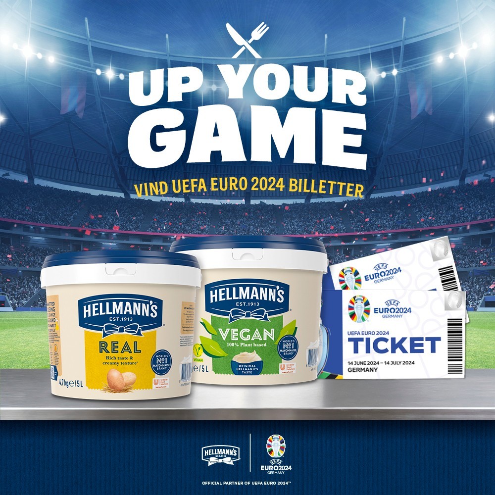 Up your game med Hellmann’s