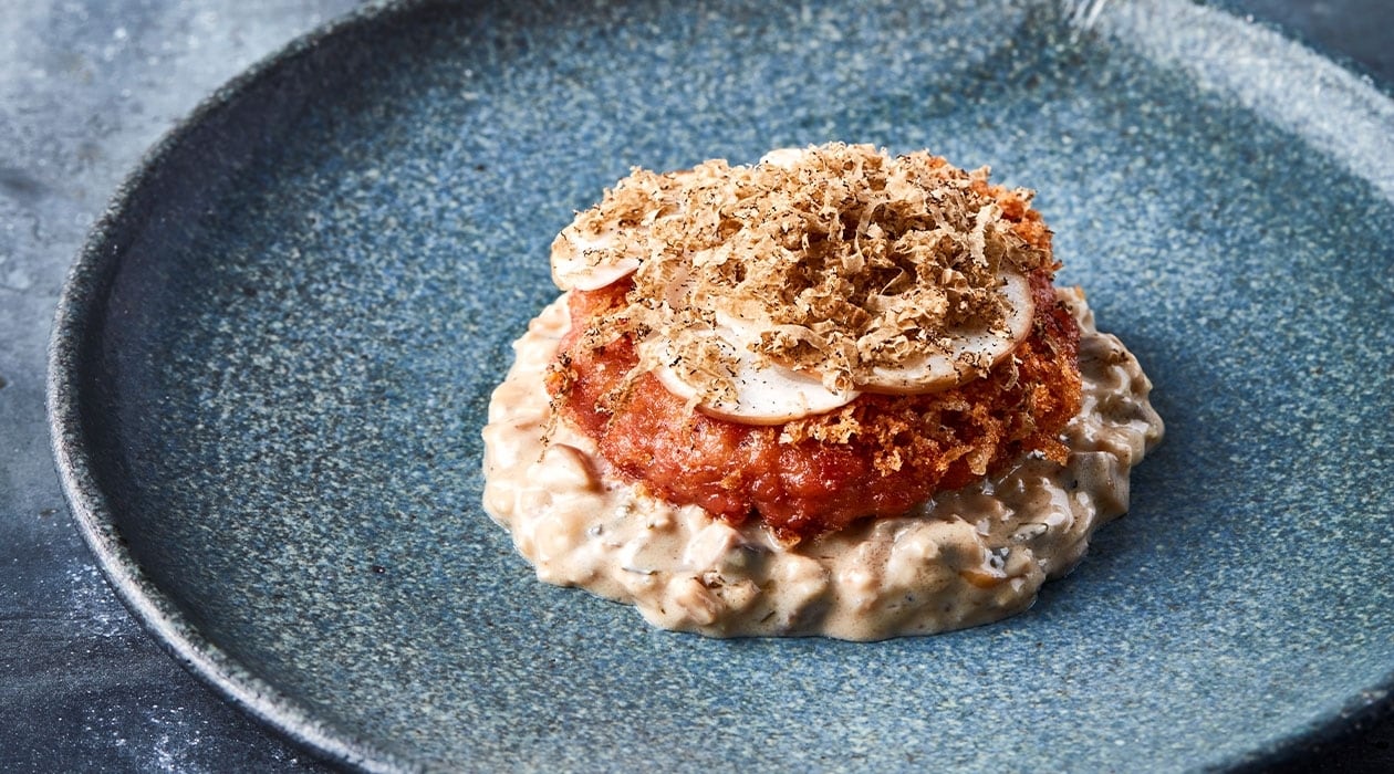Veggie Wallenbergara med Svampe "Duxelles" – - Opskrift