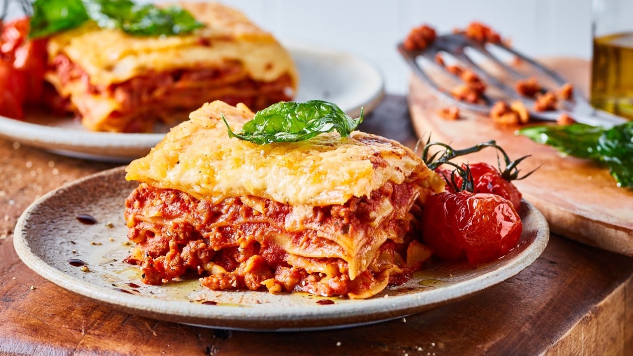 Vegetarisk lasagnette – - Opskrift