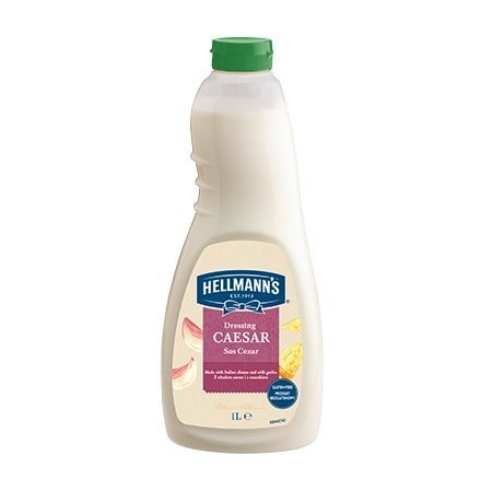 Hellmann´s Caesar Dressing 1 l - Lav en Caesar salat af høj kvalitet på få sekunder, som dine gæster vil kende og elske.