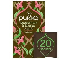 Pukka Peppermint & Licorice ØKO 4x20 breve