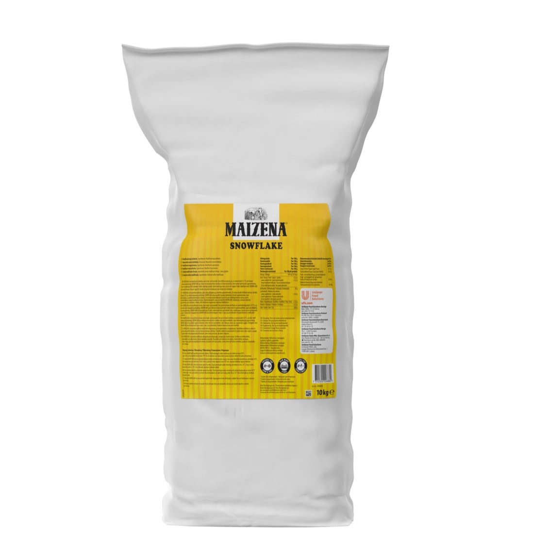 Maizena Snowflake, modificeret stivelse 10 kg - MAIZENA Snowflake ændrer ikke udseende og konsistens efter optøning eller opvarmning!