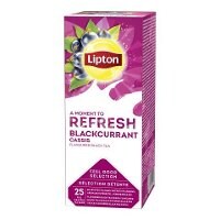 Lipton Blackcurrant Tea, 6 x 25 breve - 