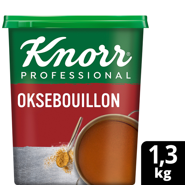 Knorr Oksebouillon, granulat 6 x 1,3 kg