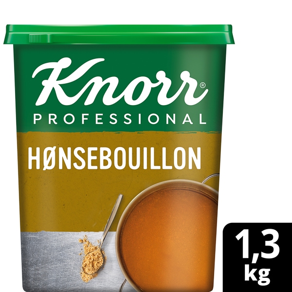 Knorr Hønsebouillon, granulat 6 x 1,3 kg