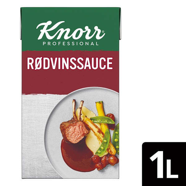 Knorr Rødvinssauce, serveringsklar 6 x 1 L