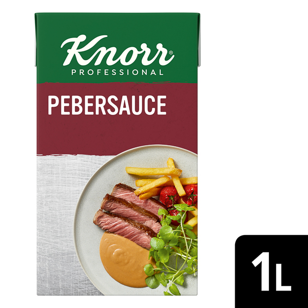 Knorr Pebersauce, serveringsklar 6 x 1 liter