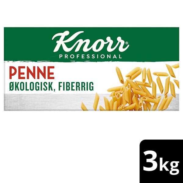 Knorr PENNE, Økologisk fiberrig pasta 1 x 3 kg