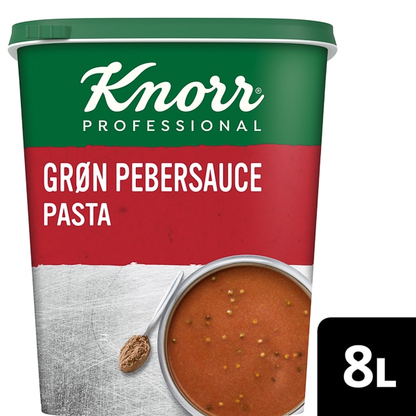 Knorr Grøn Pebersauce, pasta 6 x 1 kg