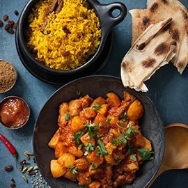 Cape malay karry kylling med gule ris Cape malay karry kylling med gule ris