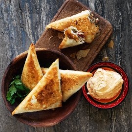 Sydafrikanske samosas Sydafrikanske samosas