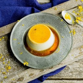 Creme Caramel - Panna Cotta med appelsin Creme Caramel - Panna Cotta med appelsin