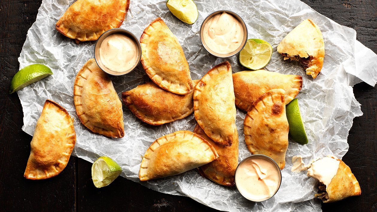 Empanadas de espinaca – - Opskrift
