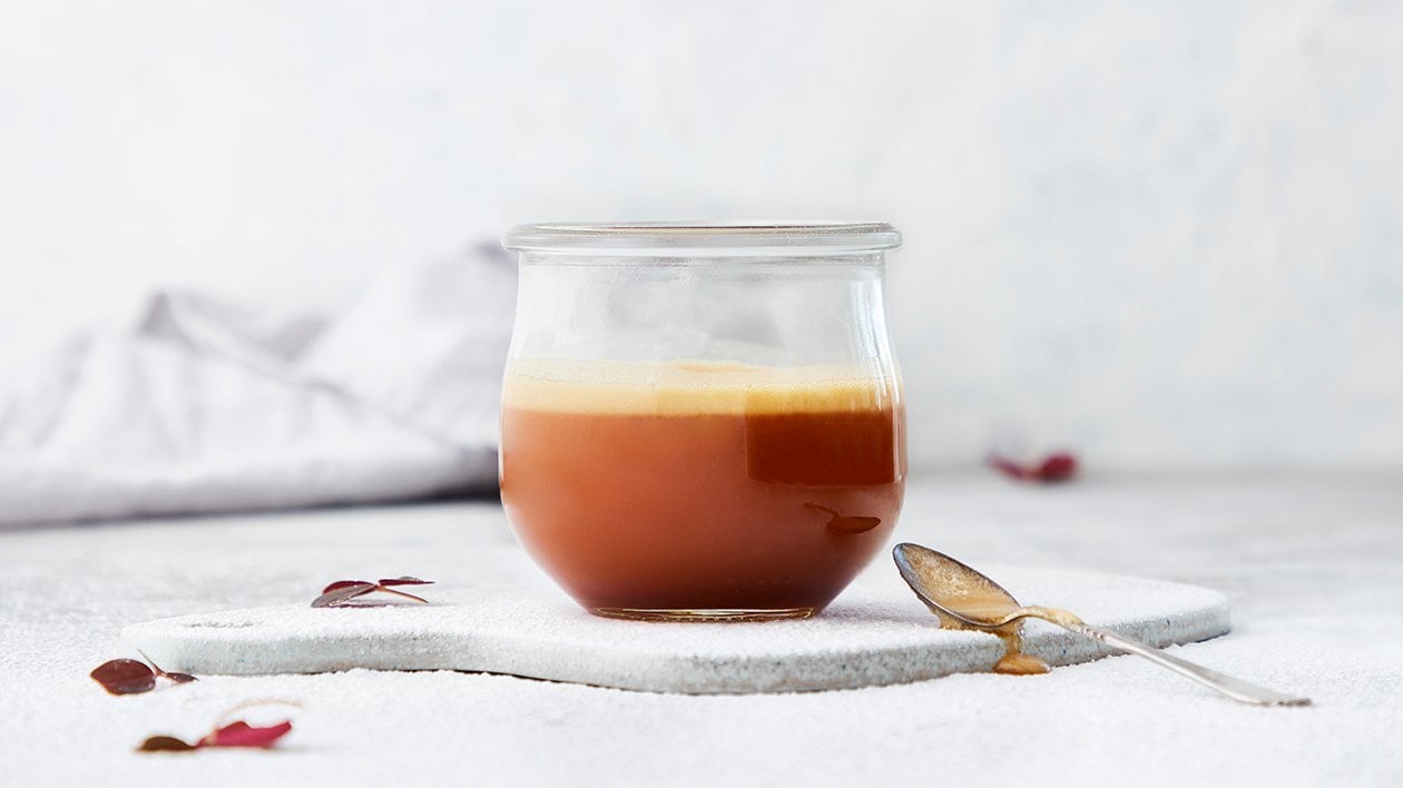 Karamelsauce med havremælk