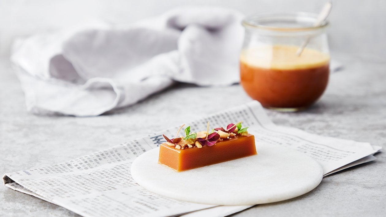 Toffee jellybar med salte peanuts – - Opskrift