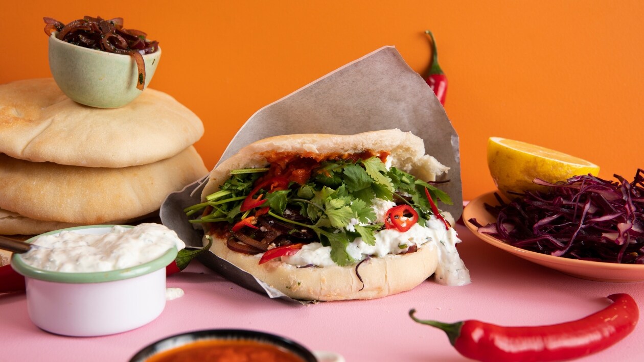 Pita Kebab fra Berlin – - Opskrift Pita Kebab fra Berlin – - Opskrift