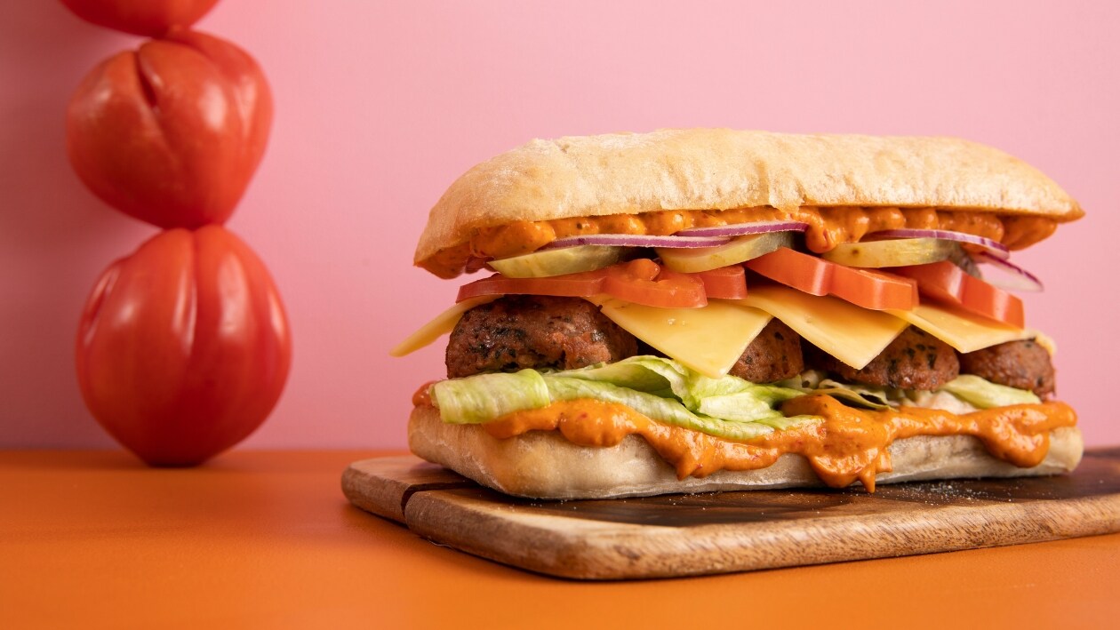 Vegansk amazeball-subsandwich – - Opskrift Vegansk amazeball-subsandwich – - Opskrift