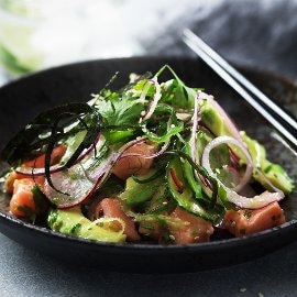 Japansk inspireret cevihe fra Peru Japansk inspireret cevihe fra Peru