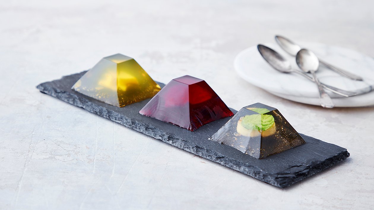 Jelly med frugt – - Opskrift Jelly med frugt – - Opskrift
