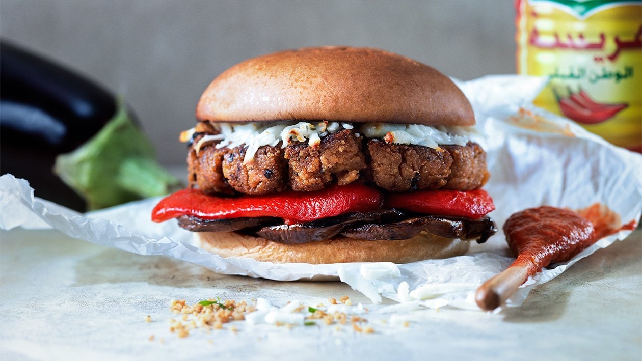 Tunesisk vegetarburger – - Opskrift
