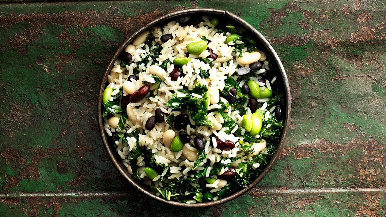 Arroz e Feijâo - Ris og bønner