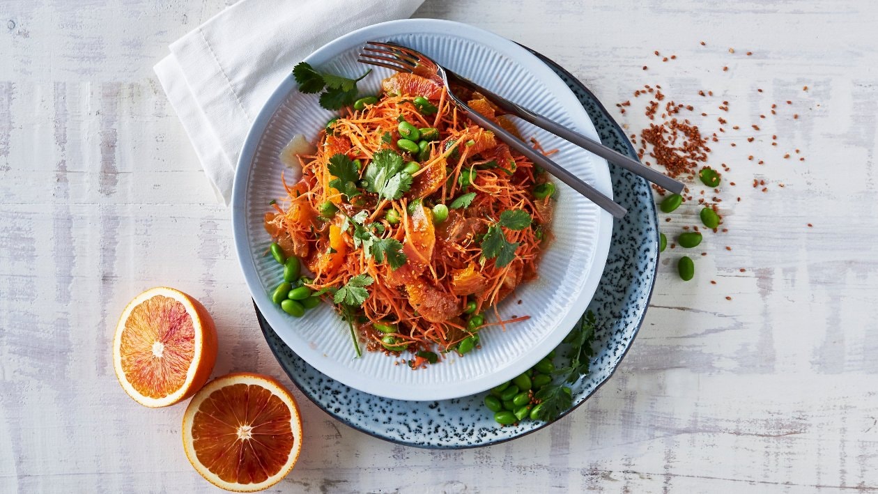 Gulerods- og appelsinsalat – - Opskrift