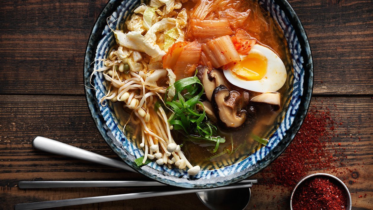 Koreansk ramen – - Opskrift