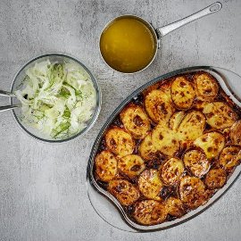 Gulerodsgratin Gulerodsgratin