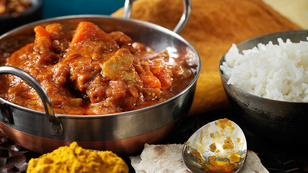 Indisk vegetarcurry – - Opskrift