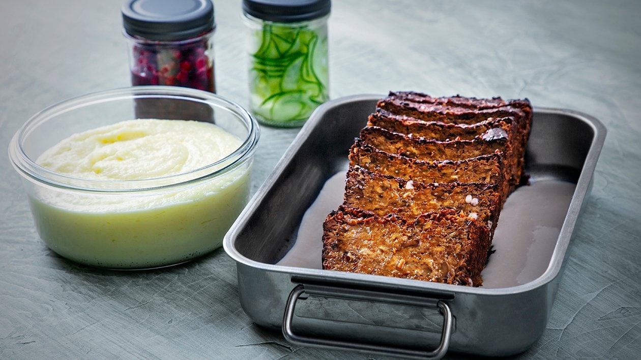 Linsebrød med flødesauce – - Opskrift