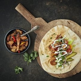 Nochicken shawarma Nochicken shawarma