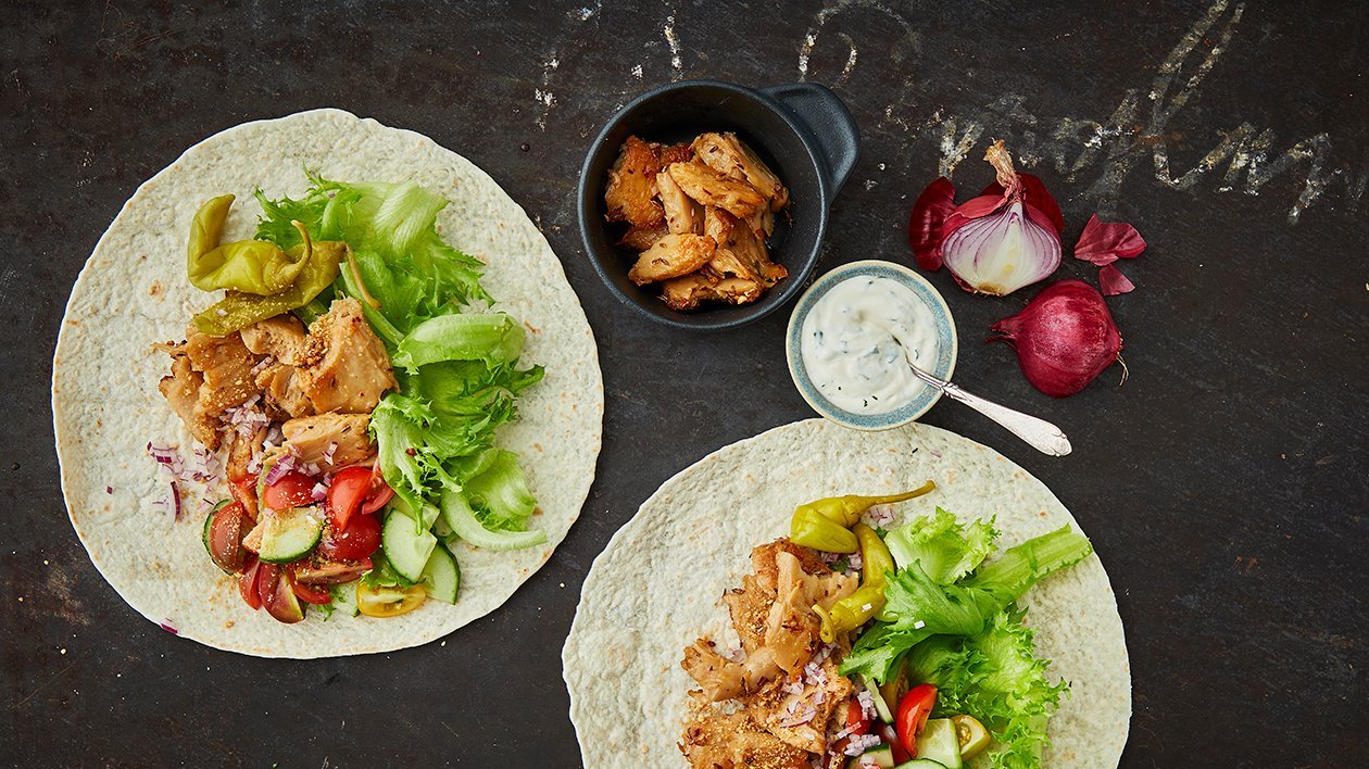 Nochicken wrap – - Opskrift