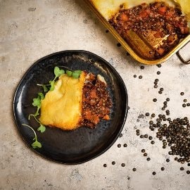Gartnerens tærte (vegansk shepherd’s pie) Gartnerens tærte (vegansk shepherd’s pie)
