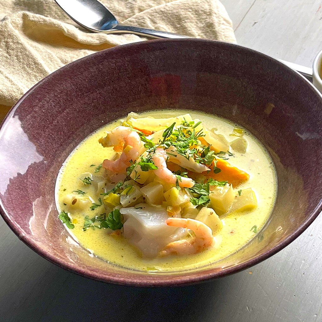 Enkel fiskesuppe