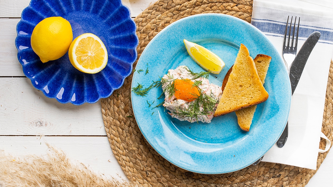 Toast Skagen – - Opskrift