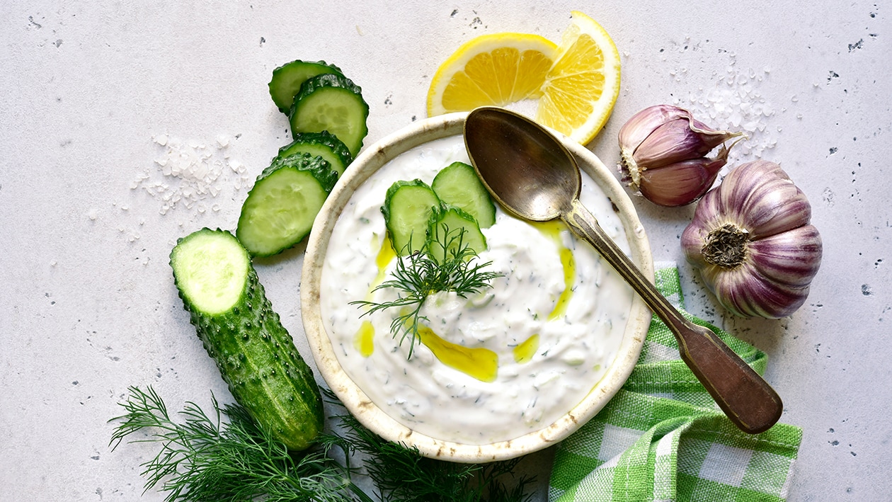 Tzatziki – - Opskrift