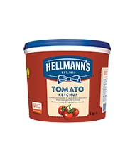 Hellmann's Ketchup 5 kg - Mærkevareketchup af højeste kvalitet til Back of House