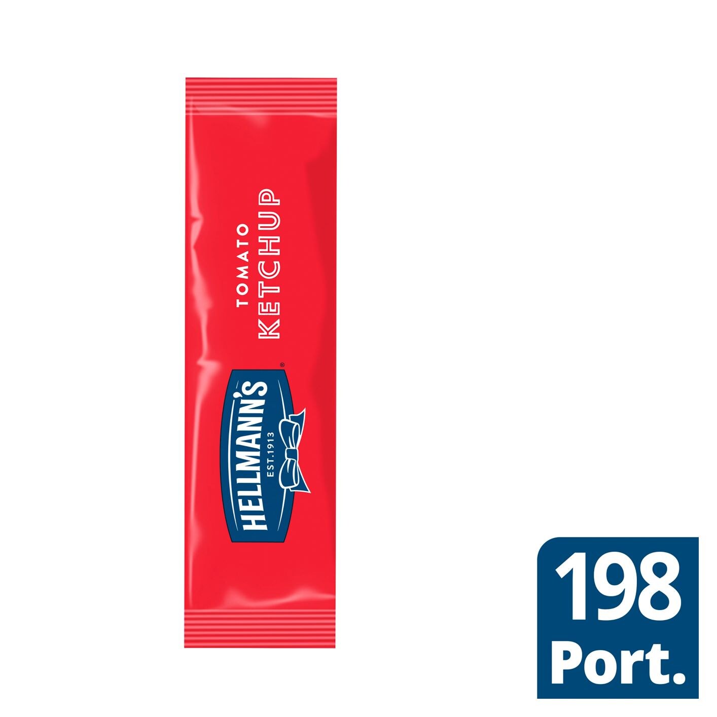 HELLMANN'S Tomat Ketchup, portion 198 x 10 ml