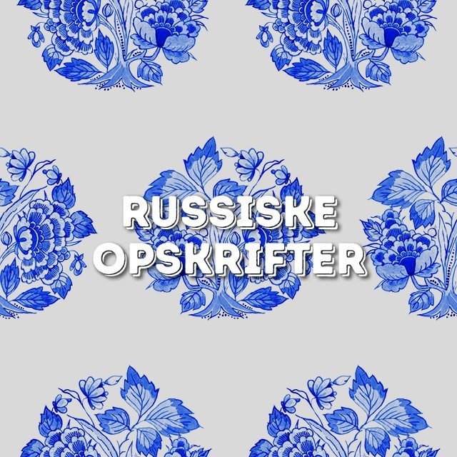 Traditionel russisk mad Traditionel russisk mad