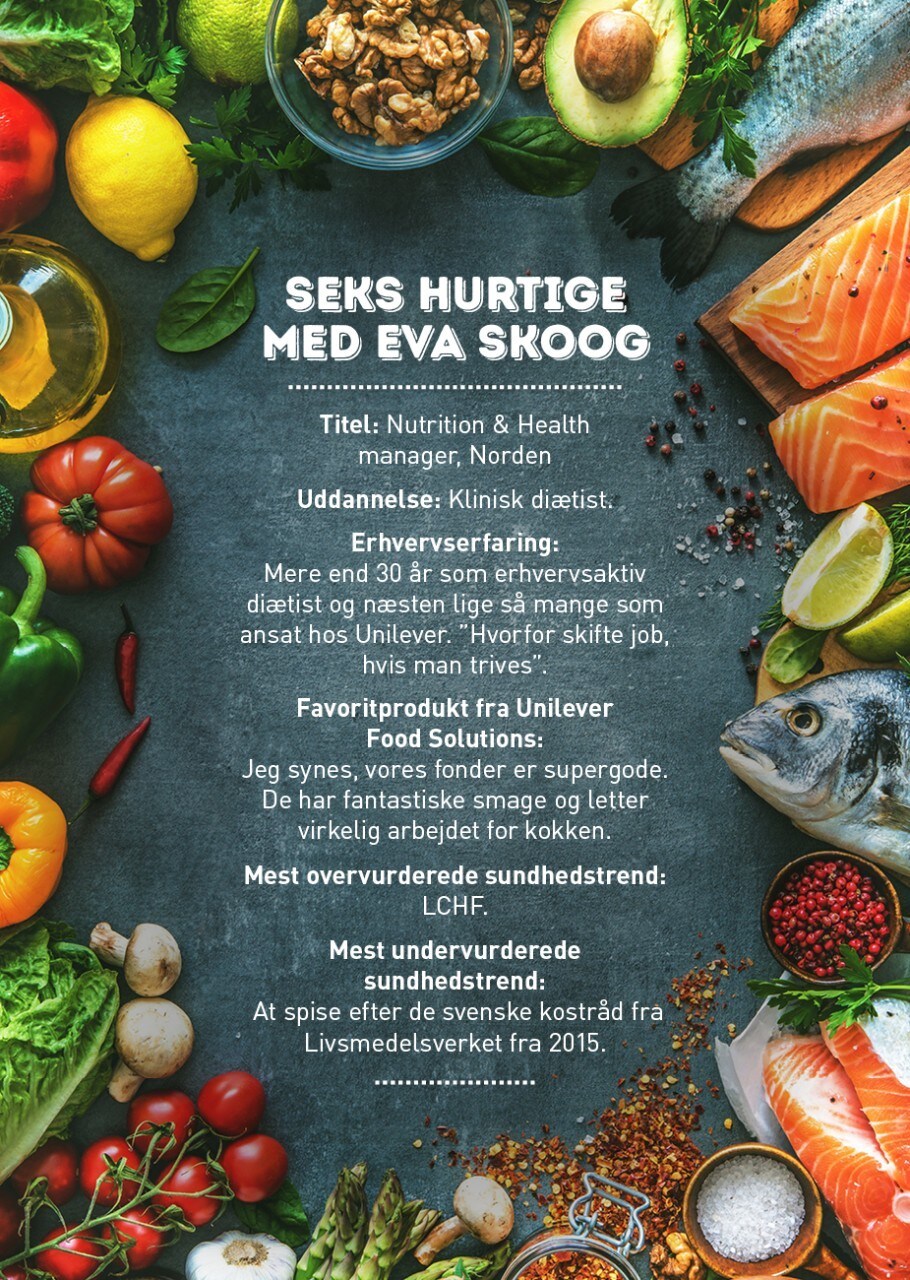 Seks hurtige med Eva Skoog Seks hurtige med Eva Skoog