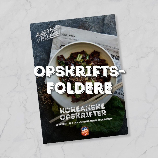 Koreansk opskriftshæfte Koreansk opskriftshæfte