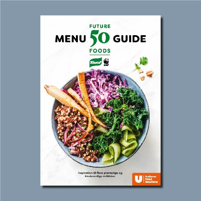 Future 50 Foods Menu guide 