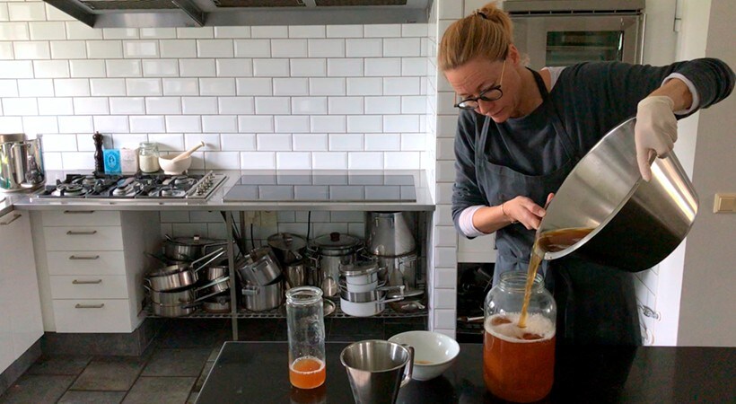 Kombucha for begyndere Trin 1