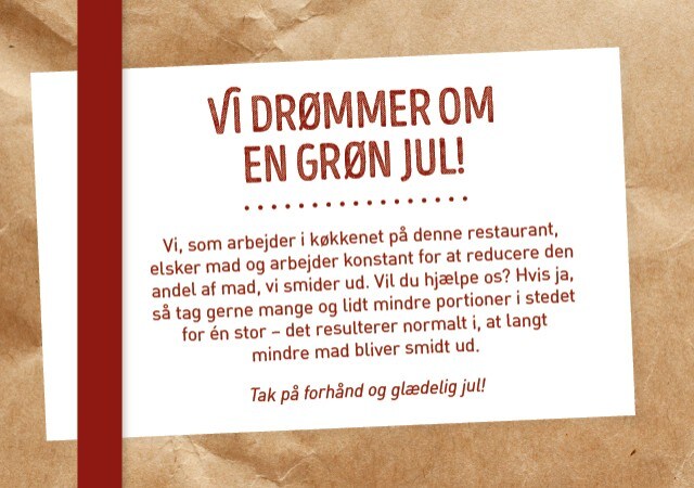 Vi drømmer om en grøn jul! Vi drømmer om en grøn jul!