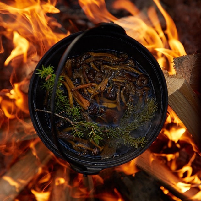 Lav mad over åben ild!