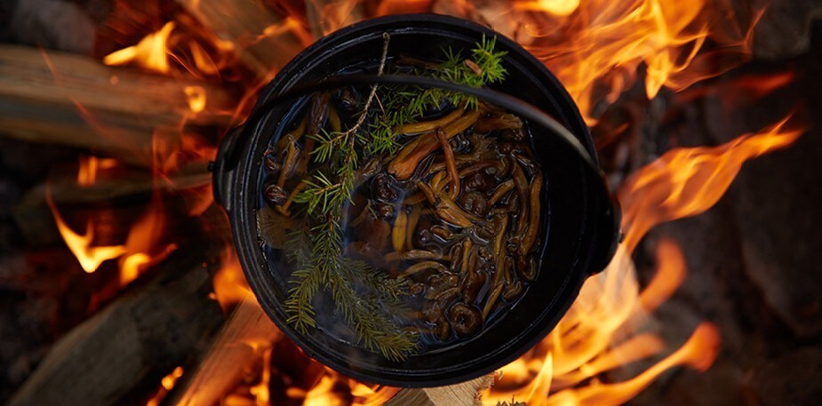 Lav mad over åben ild!