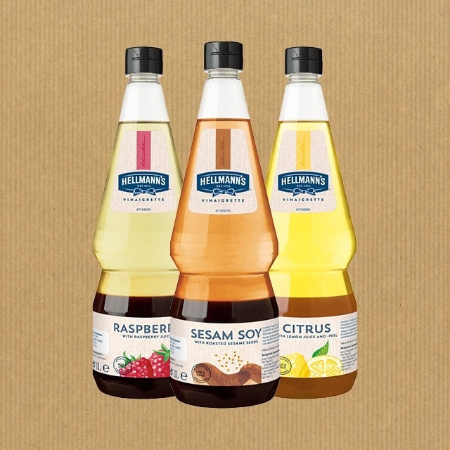 Sæt smag på det grønne med vinaigretter og dressinger fra HELLMANN'S! 