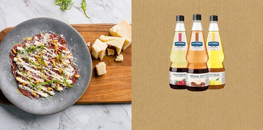 Sæt smag på det grønne med vinaigretter og dressinger fra HELLMANN'S! 