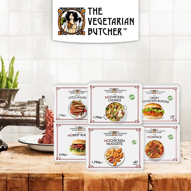 Alle vores produkter fra The Vegetarian Butcher!